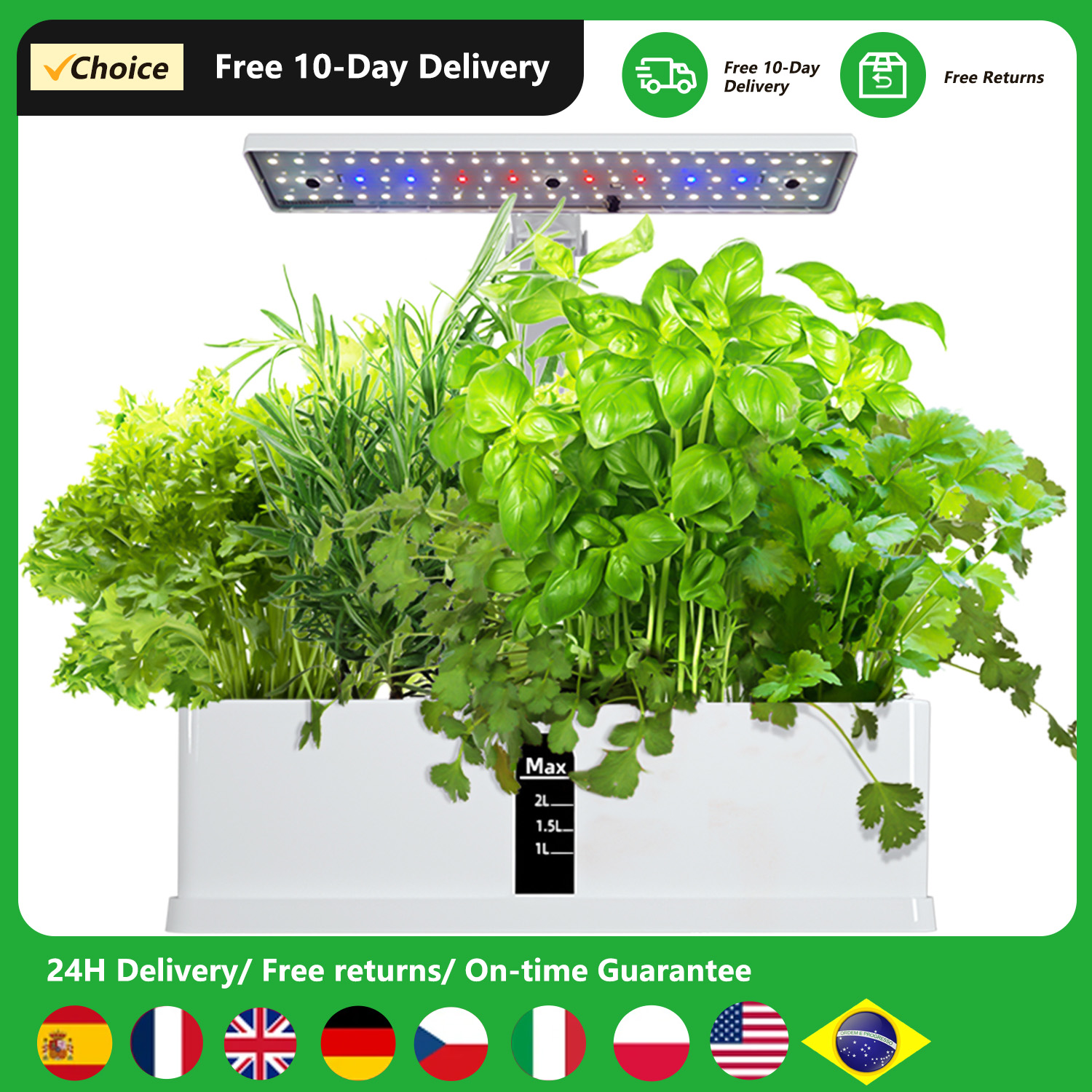 Smart Hydroponics Growing Syst - Smart Garden Domes recensie en prijs