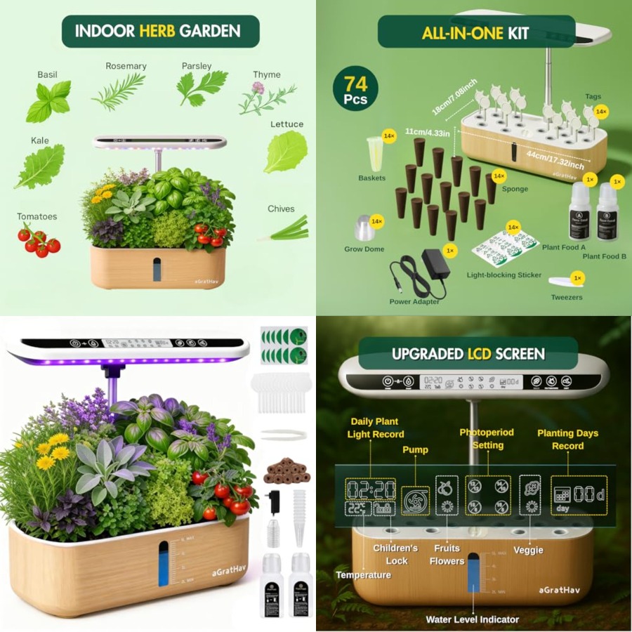 Hydroponics Growing System Kit - Smart Garden recensie en prijs