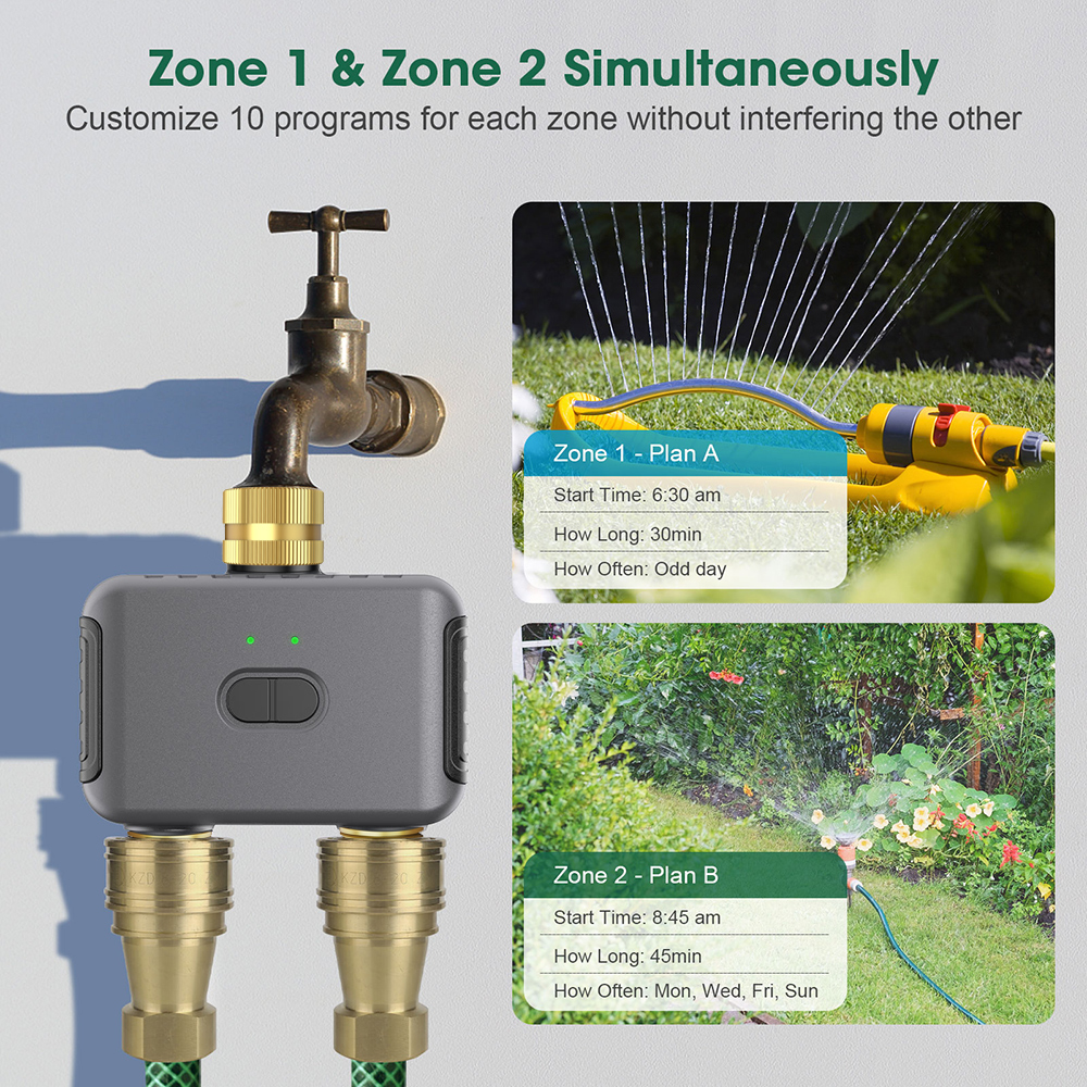 Tuya 2 Zone Watering Timer Gar - Smart Garden In Home recensie en prijs
