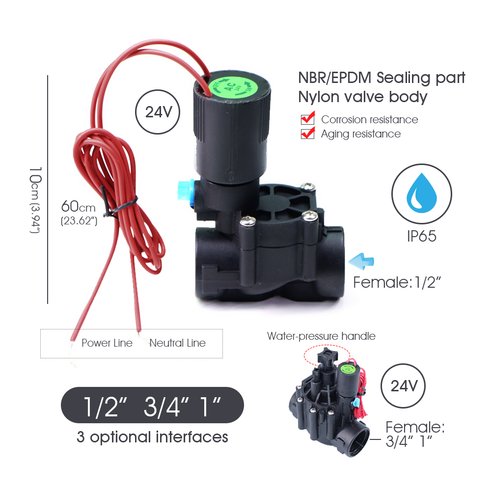 Garden Hose Solenoid Valve Con - Smart Garden Tools recensie en prijs