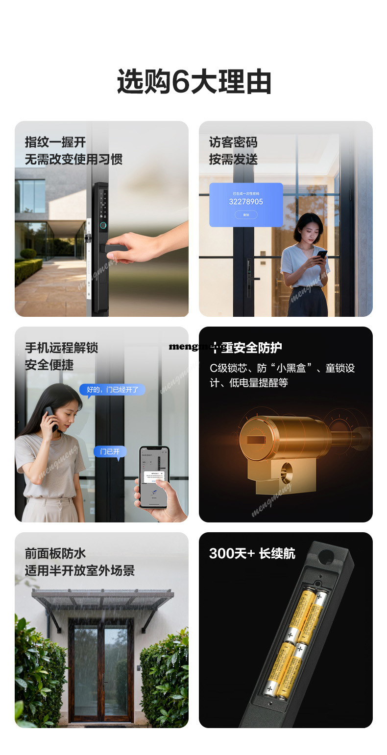 Garden double-sided waterproof - Smart Garden Door Lock recensie en prijs
