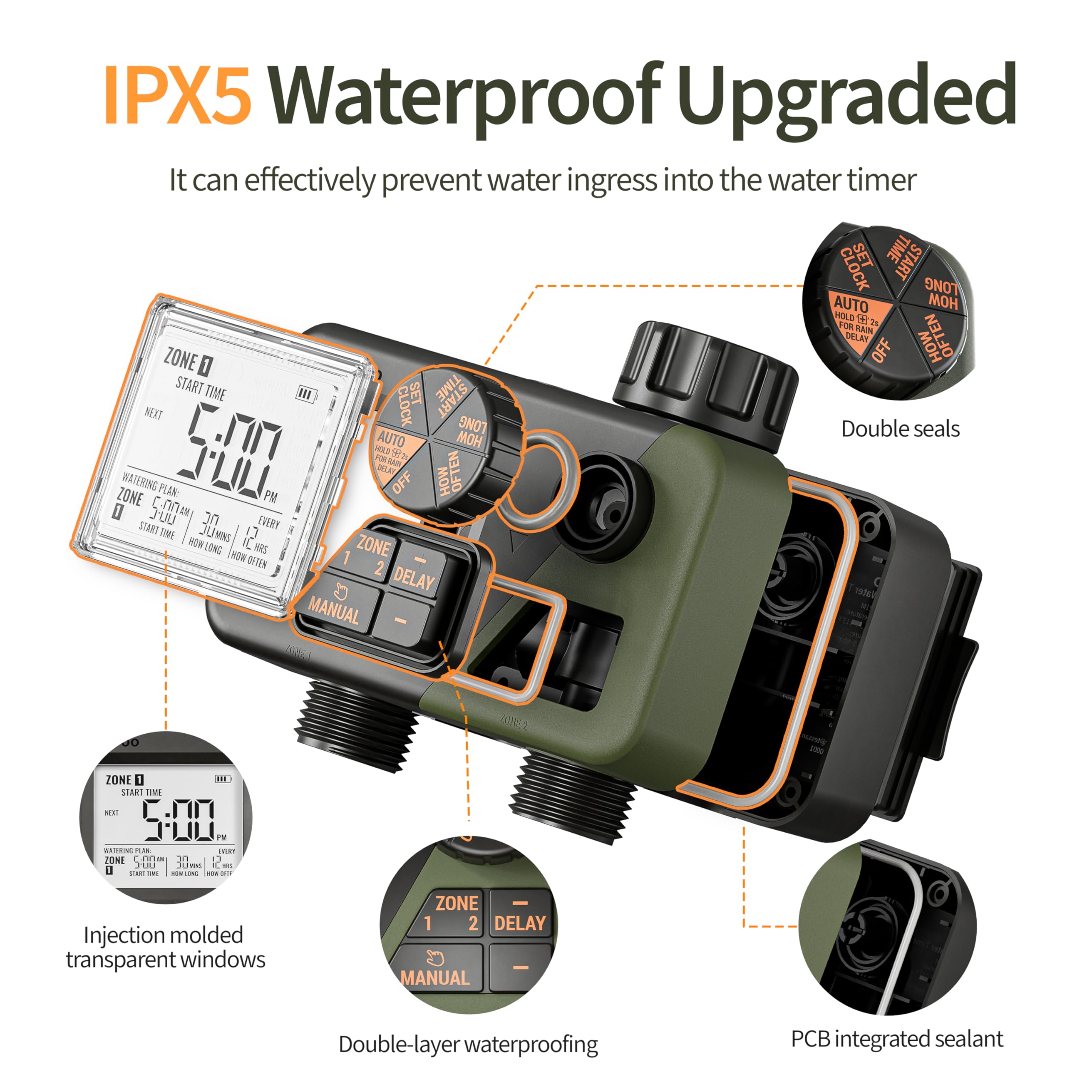 Diivoo Garden Water Timer 2 Ou - Smart Garden Tap recensie en prijs