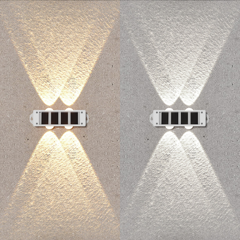 Pop 4Pcs Solar Wall Lights Wit - Smart Garden Smart Fence recensie en prijs