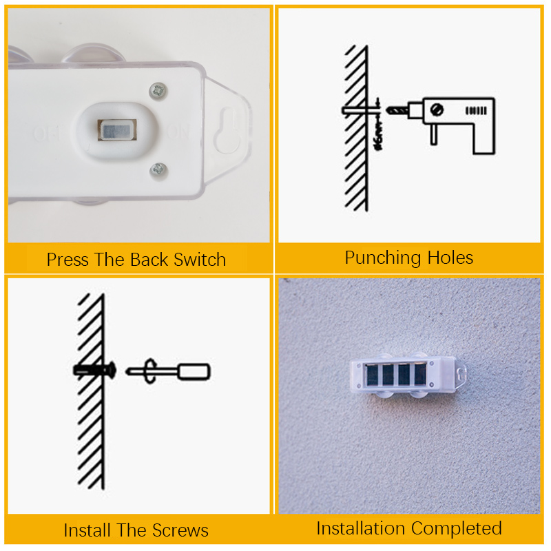 Pop 4Pcs Solar Wall Lights Wit - Smart Garden Smart Fence recensie en prijs